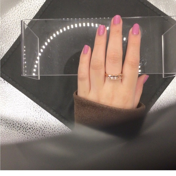 3 CARATS NATURAL PRINCESS MORGANITE, STAMPED 14K ROSE GOLD - Picture 2 of 9